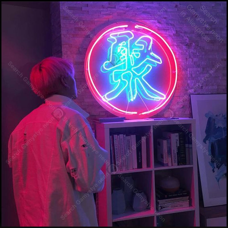 Home Bar Word - Çince Kelime Parti Neon Ampuller burcu