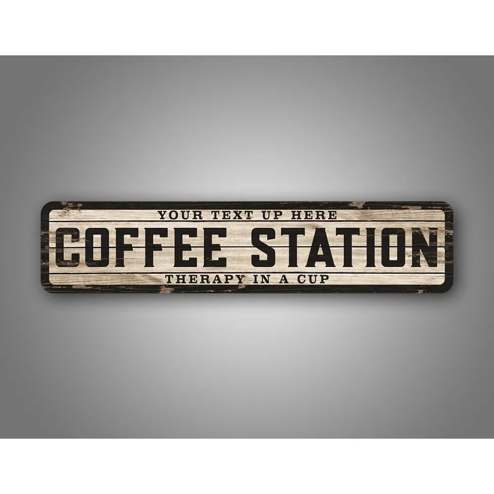 Home Bar Cafe - Özel Yazılı Logo Eskitilmiş Ahşap Tabela