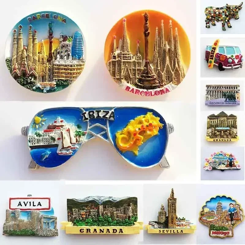 Home Barcelona - Barselona İspanya buzdolabı mıknatısları Columbus Granada