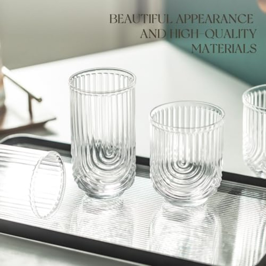 Art Deco Kokteyl Bardakları, N - Highball Glass Set incelemesi ve fiyatı