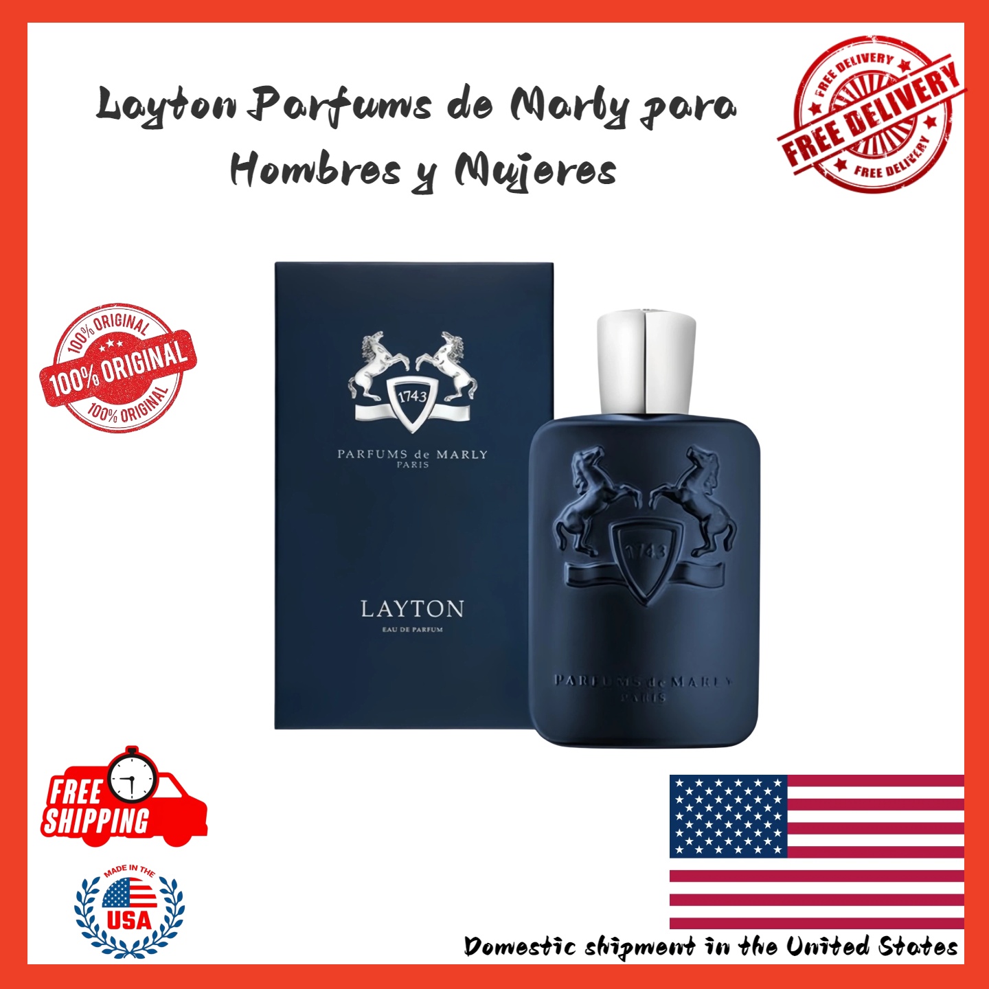Parfums De Marly Layton 4.2oz  - Home Bar Accessories incelemesi ve fiyatı