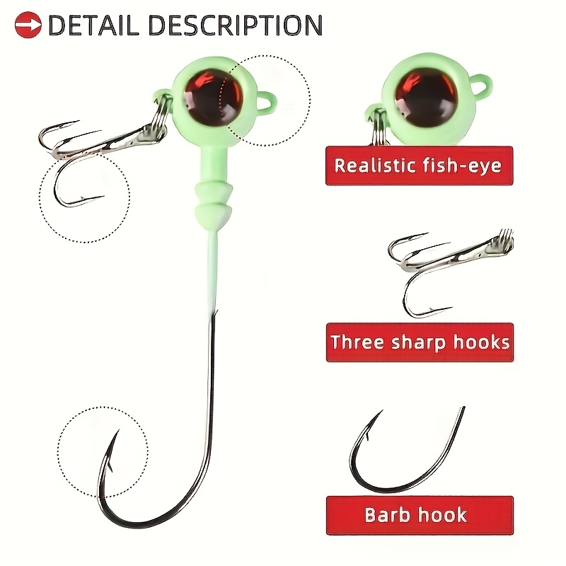 5 adet Çift Kancalı Jig Başlık - Jigger Double Sided incelemesi ve fiyatı