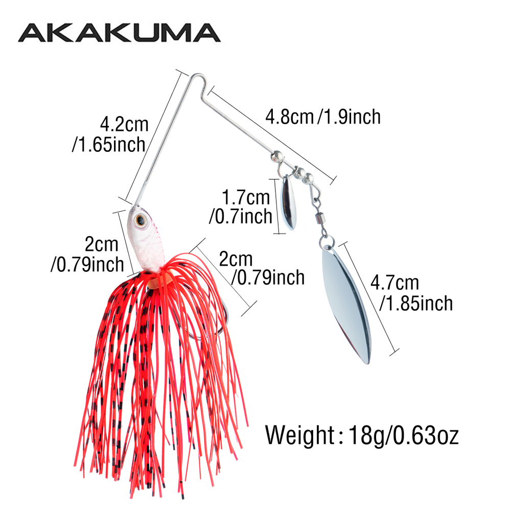 4 adet 18g Spinnerbait Balıkçı - Jigger Double Sided incelemesi ve fiyatı
