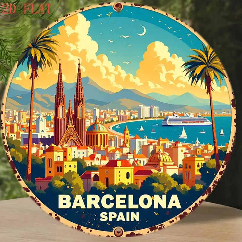 Yuvarlak 8in Barcelona İspanya - Home Barcelona incelemesi ve fiyatı