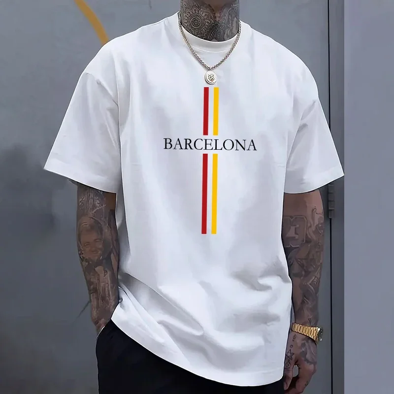 Barcelona erkek Pamuklu Tişört - Home Barcelona incelemesi ve fiyatı