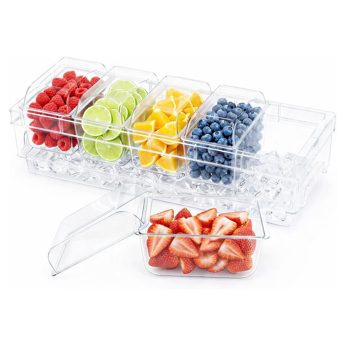 A1846K Soğutulmuş Sos Kapları, - Garnish Tray Set incelemesi ve fiyatı