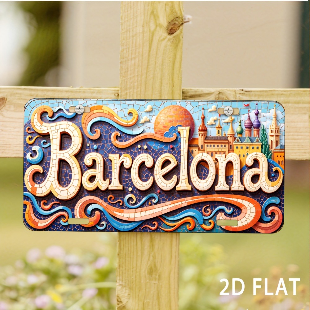 2D Düz, Barcelona Logolu ve Da - Home Barcelona incelemesi ve fiyatı