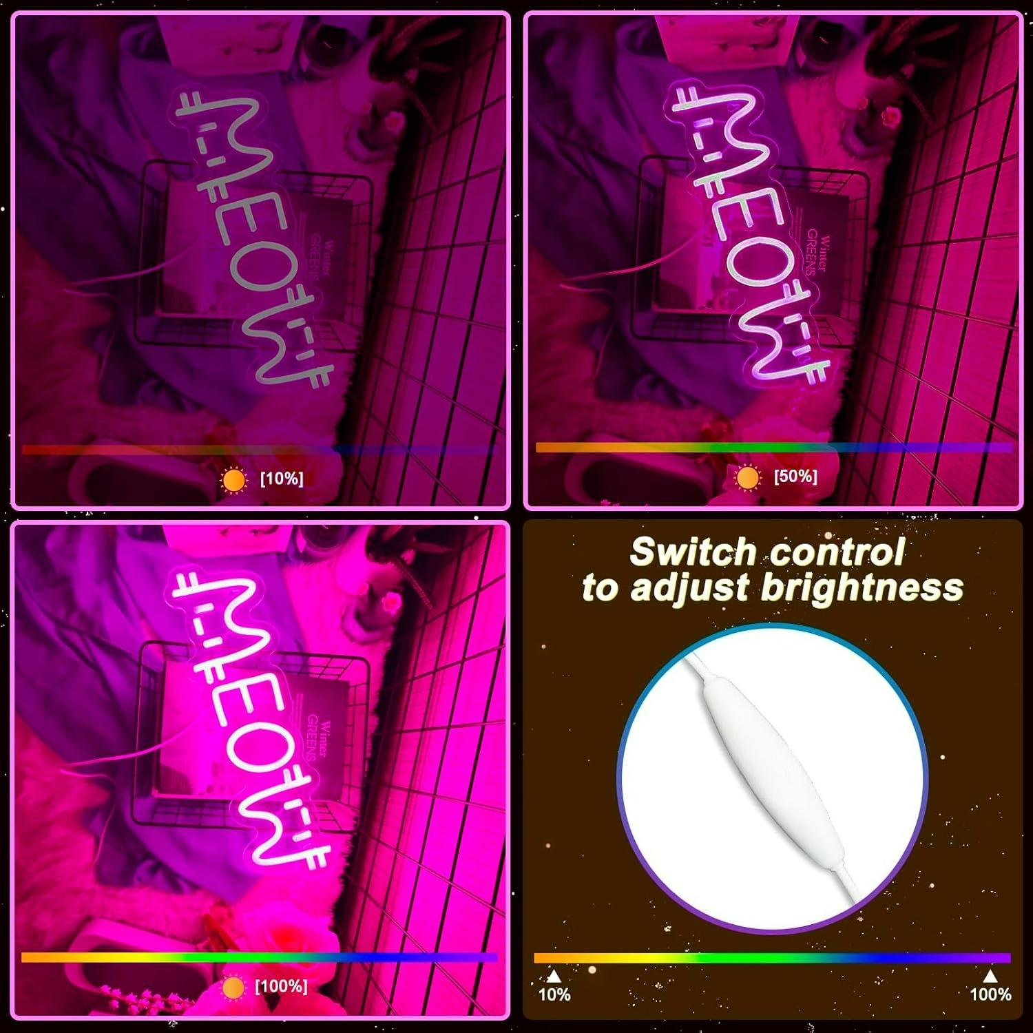 Miyav Neon Tabela Kedi USB Güç - Home Bar Cafe incelemesi ve fiyatı
