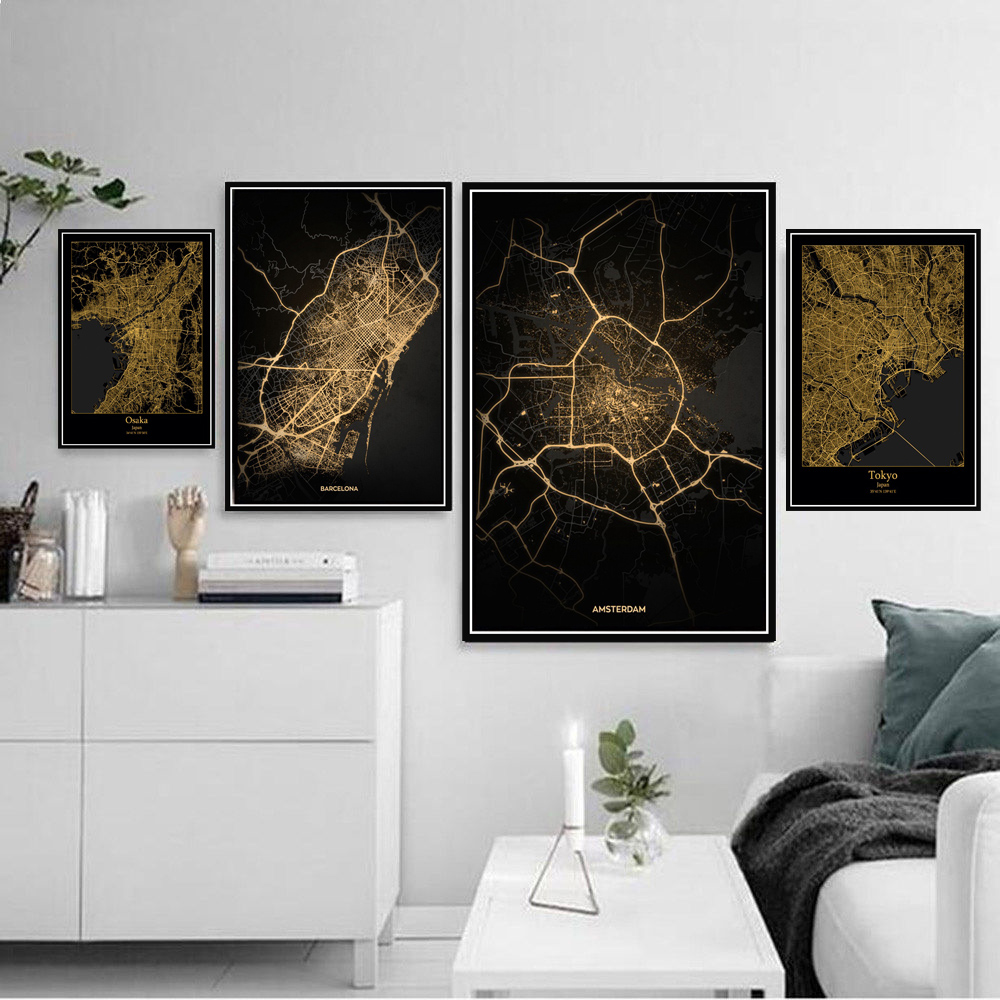 Posteri baskılar Amsterdam Tok - Home Barcelona incelemesi ve fiyatı
