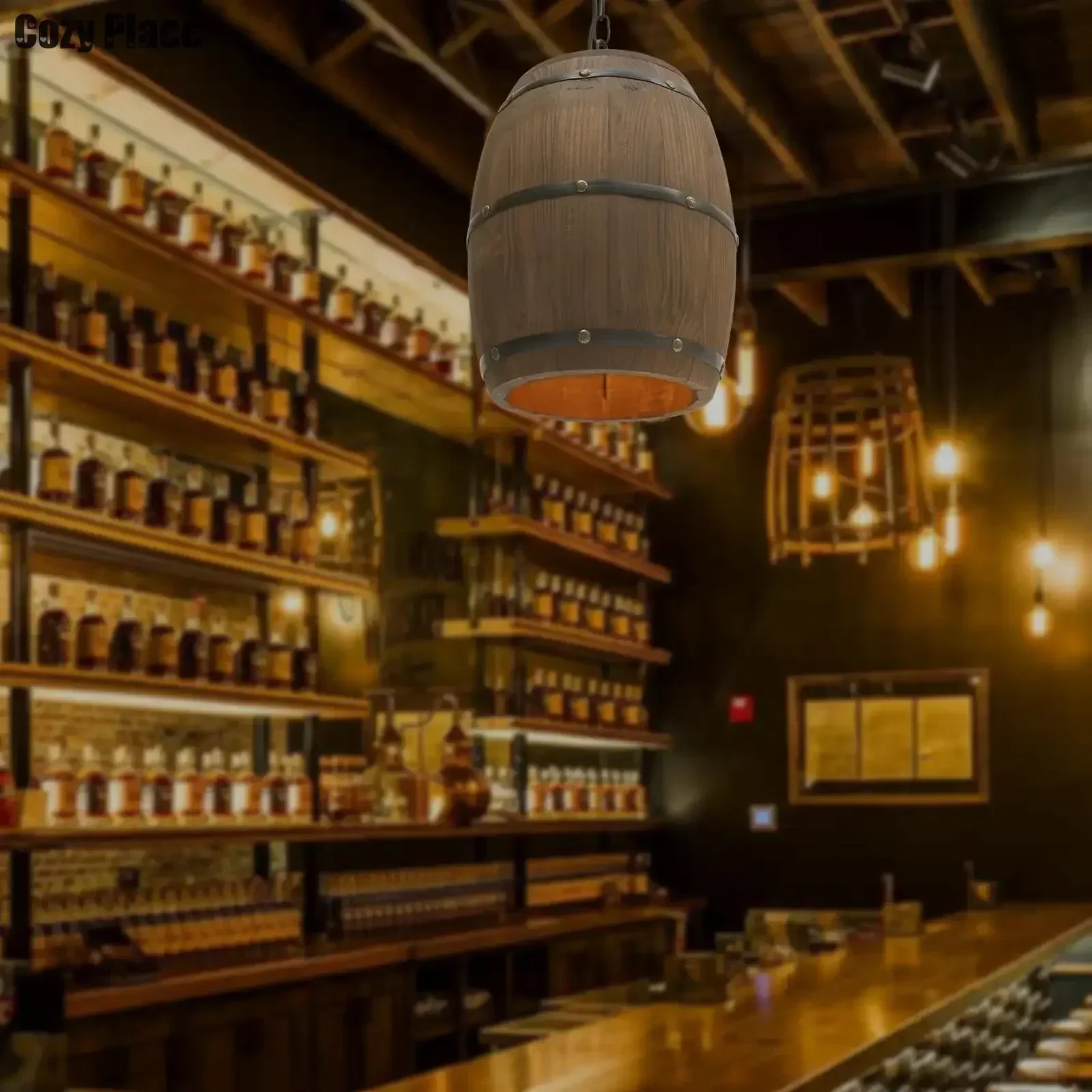 Rustik Lamba Vintage Avize Ahş - Home Bar Cafe incelemesi ve fiyatı